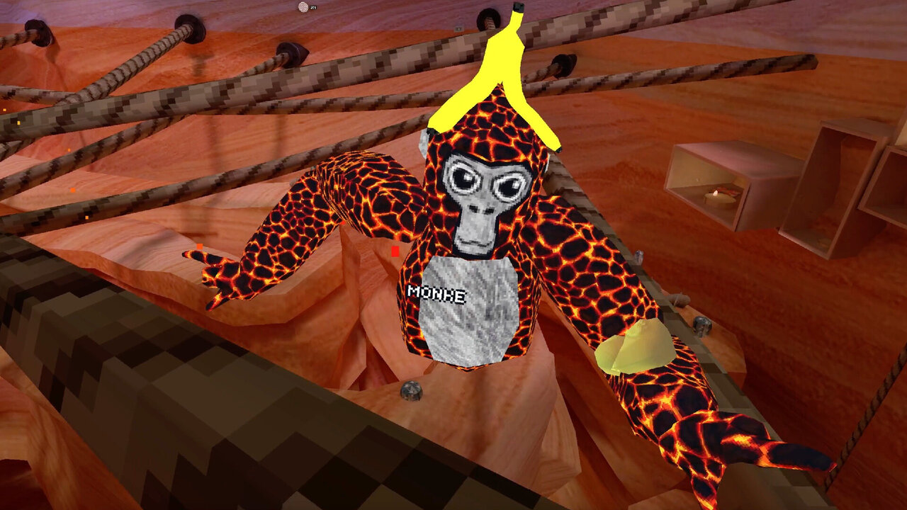 Screenshot aus dem Game "Gorilla Tag"
