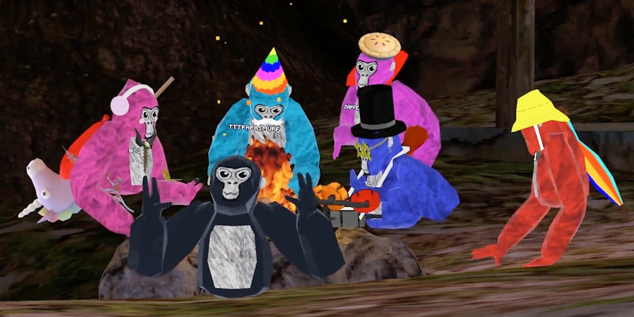 Screenshot aus dem Game "Gorilla Tag"