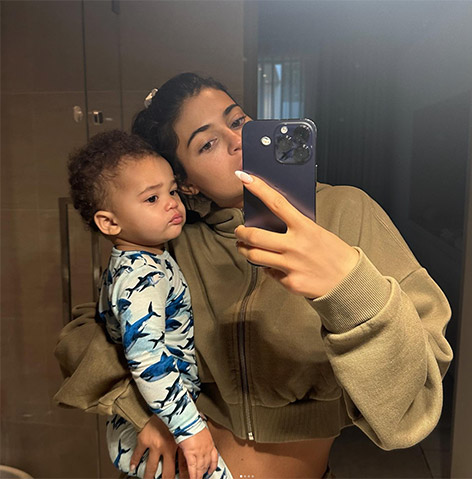 Kylie Jenner und ihr Sohn