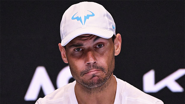 Raffael Nadal weint bei Pressekonferenz