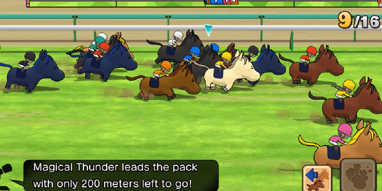 Screenshot Game Pocket Card Jockey: Pferderennen
