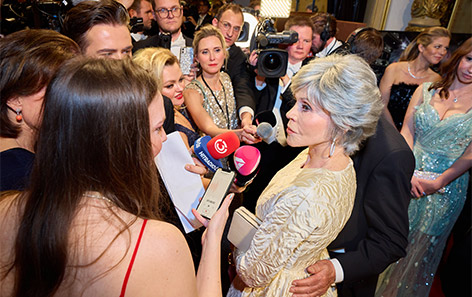 Jane Fonda Interview Opernball 2023