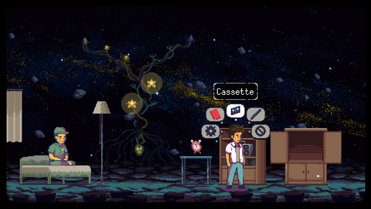 Screenshot aus dem Computerspiel "A Space For The Unbound"