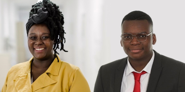Abena Twumasi und Jérémie Dikebo