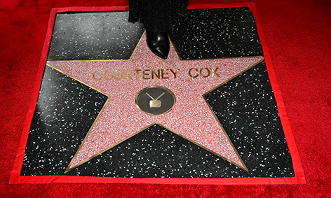 Courtney Cox, Walk of Fame