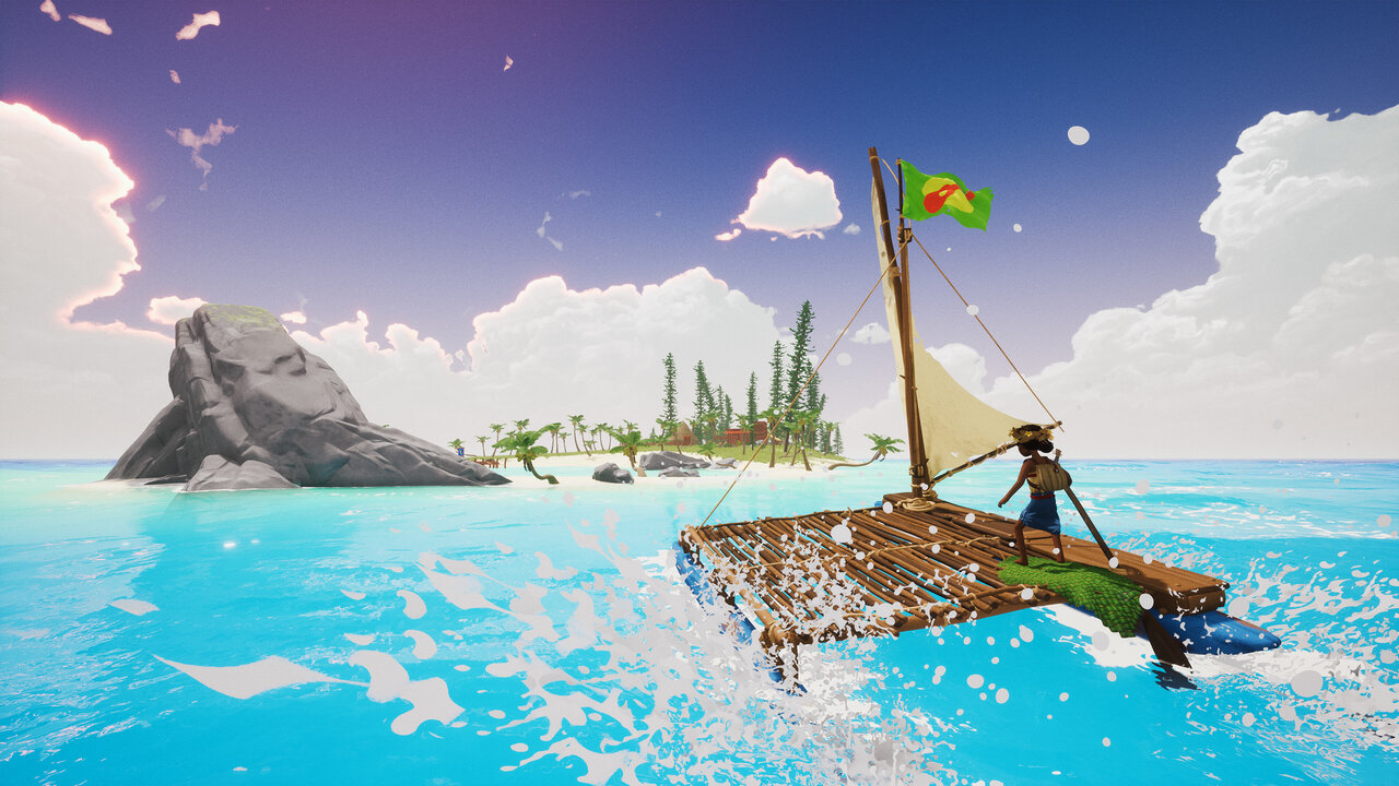 Screenshot aus dem Computerspiel "Tchia"
