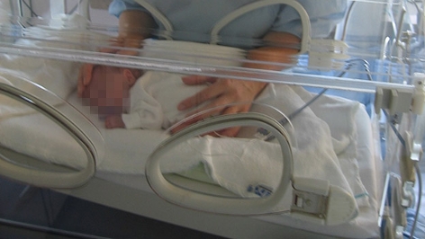 Baby in Inkubator