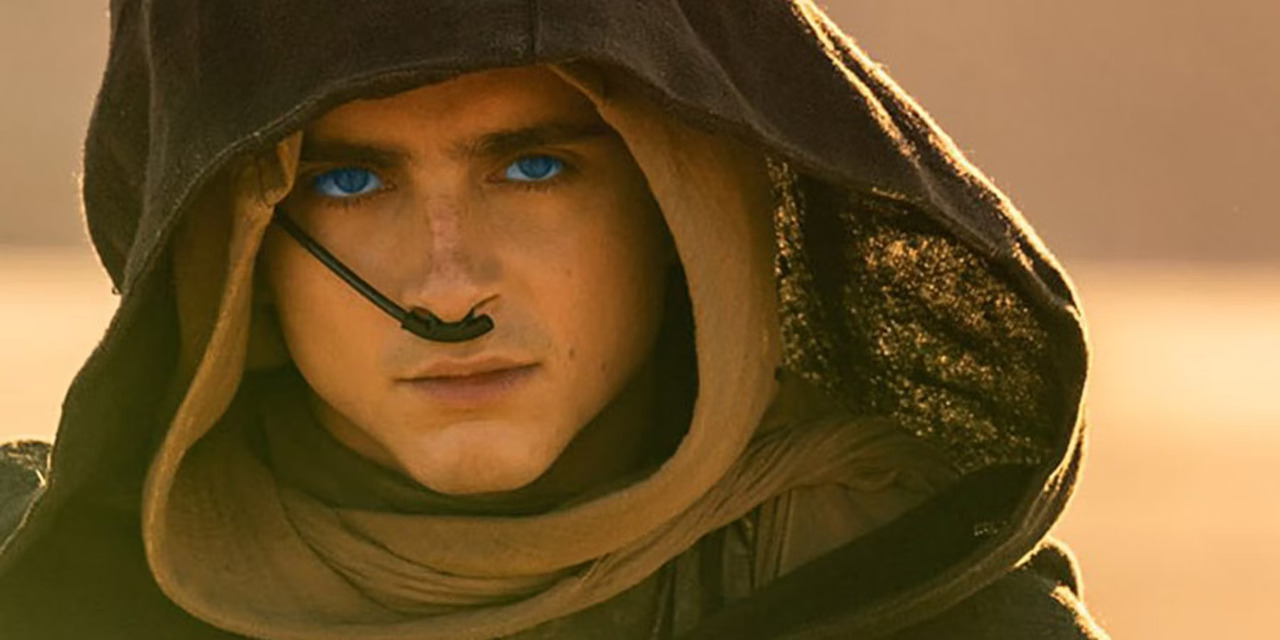 Timothee Chalamet in "Dune 2"