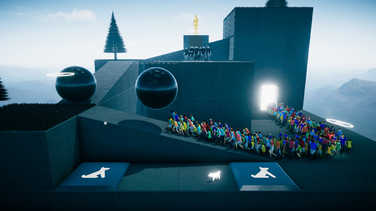 Screenshot aus dem Computerspiel "Humanity"