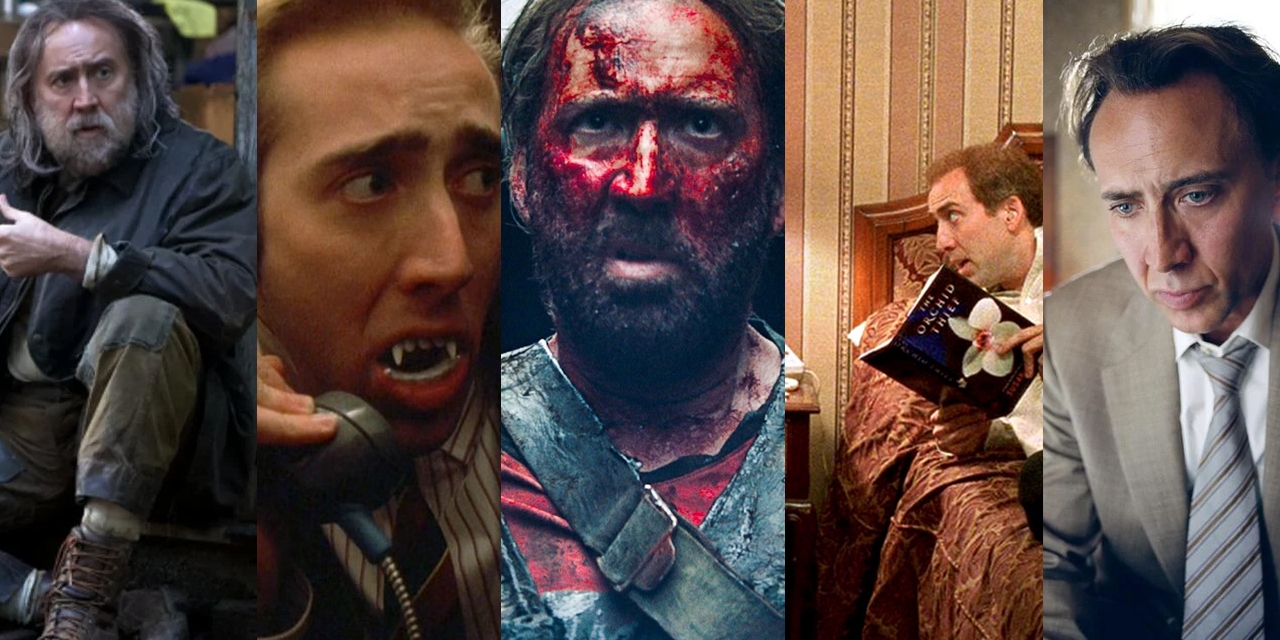 Nicolas Cage im fünf unterschiedlichen Rollen