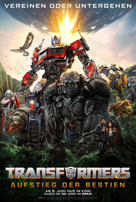 Filmplakat "Transformers: Aufstieg der Bestien"