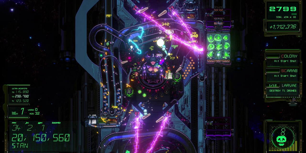 Screenshot aus dem Computerspiel "Xenotilt"