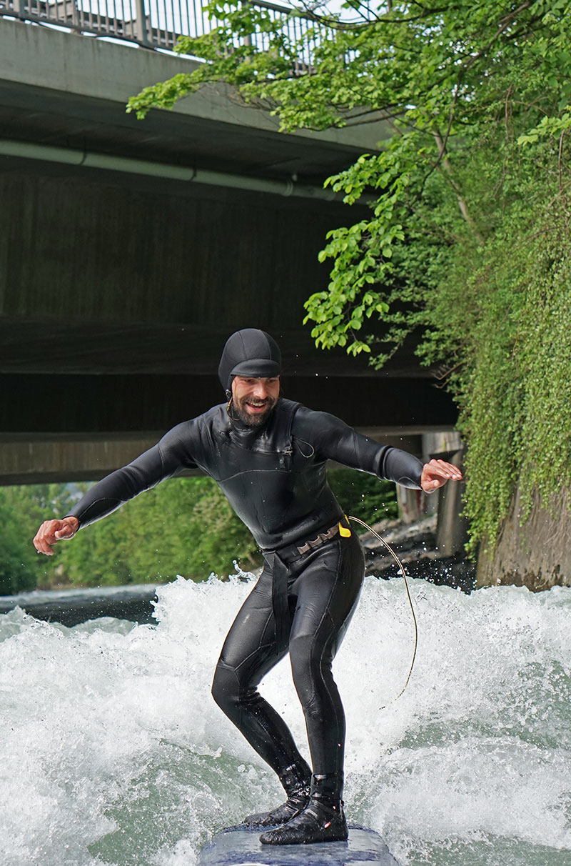 Fluss Surfen in Innsbruck