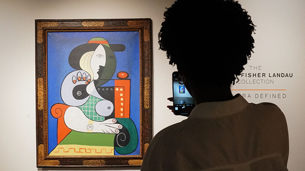 Picasso  "Femme à la montre"