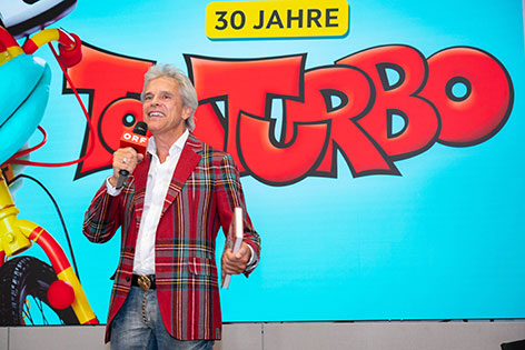 Thomas Brezina anlässlich 30 Jahre Tom Turbo im ORF