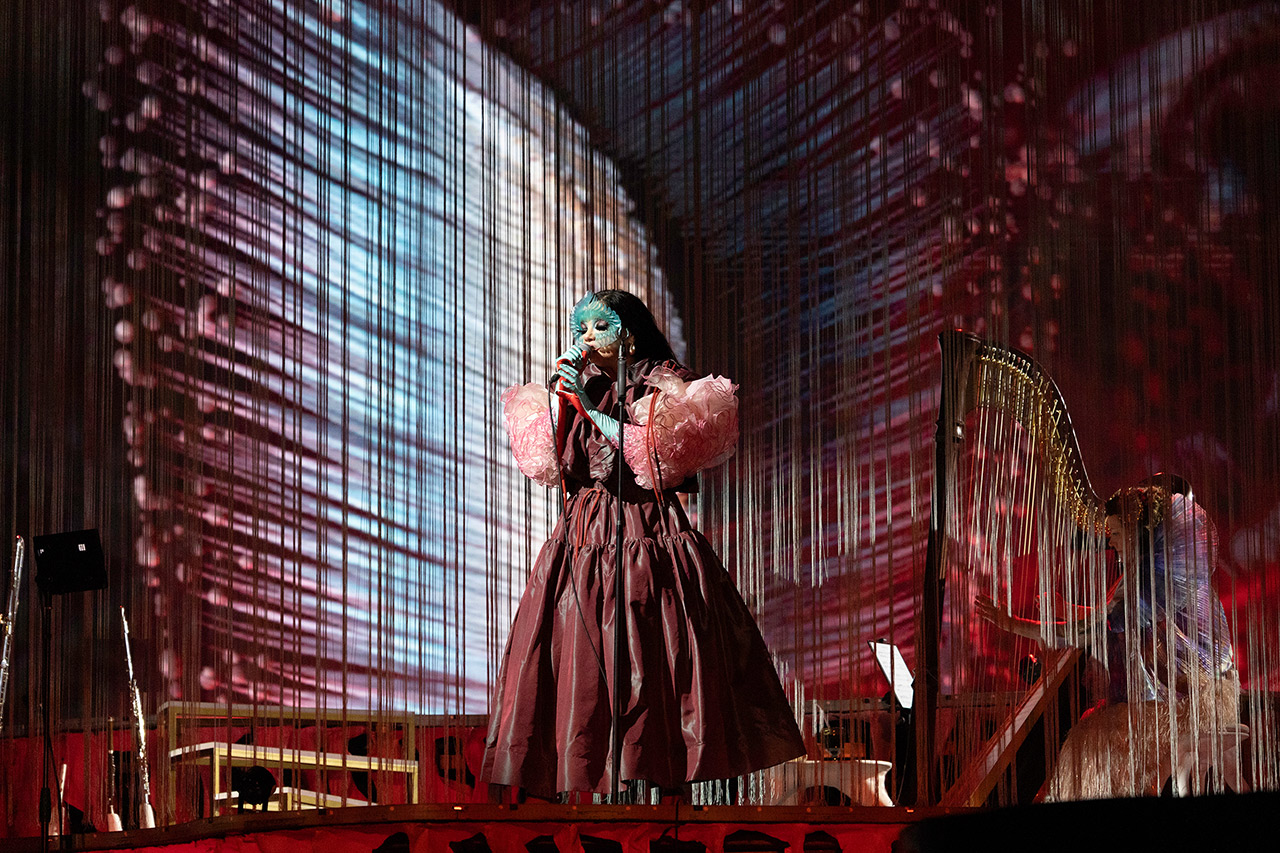 Björk in der Wiener Stadthalle