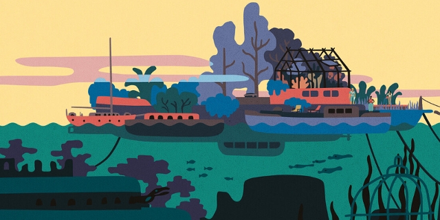 Screenshot aus dem Computerspiel "Saltsea Chronicles"