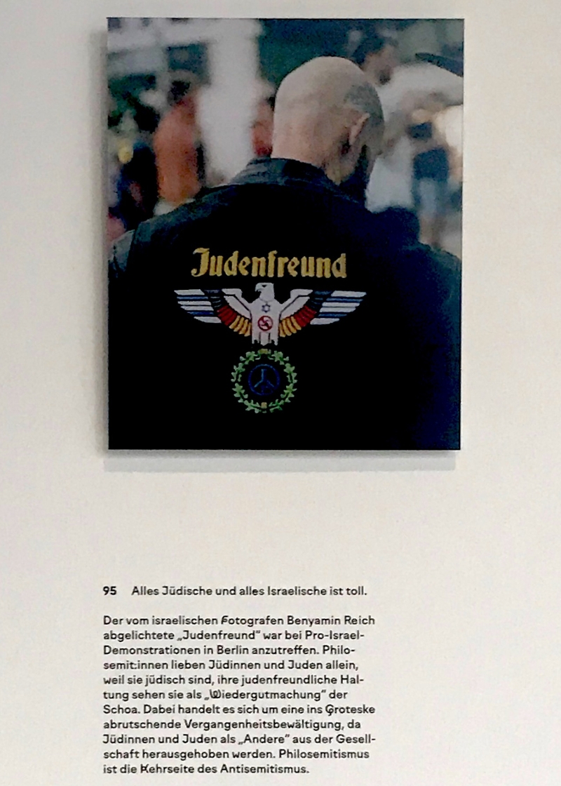 "Judenfreund" aus der Ausstellung des Jüdischen Museums in Wien "100 Missverständnisse über und unter Juden"