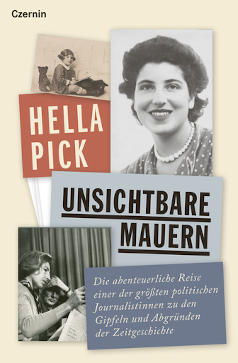 Cover von Hella Pick: Unsichtbare Mauern. Autobiografie