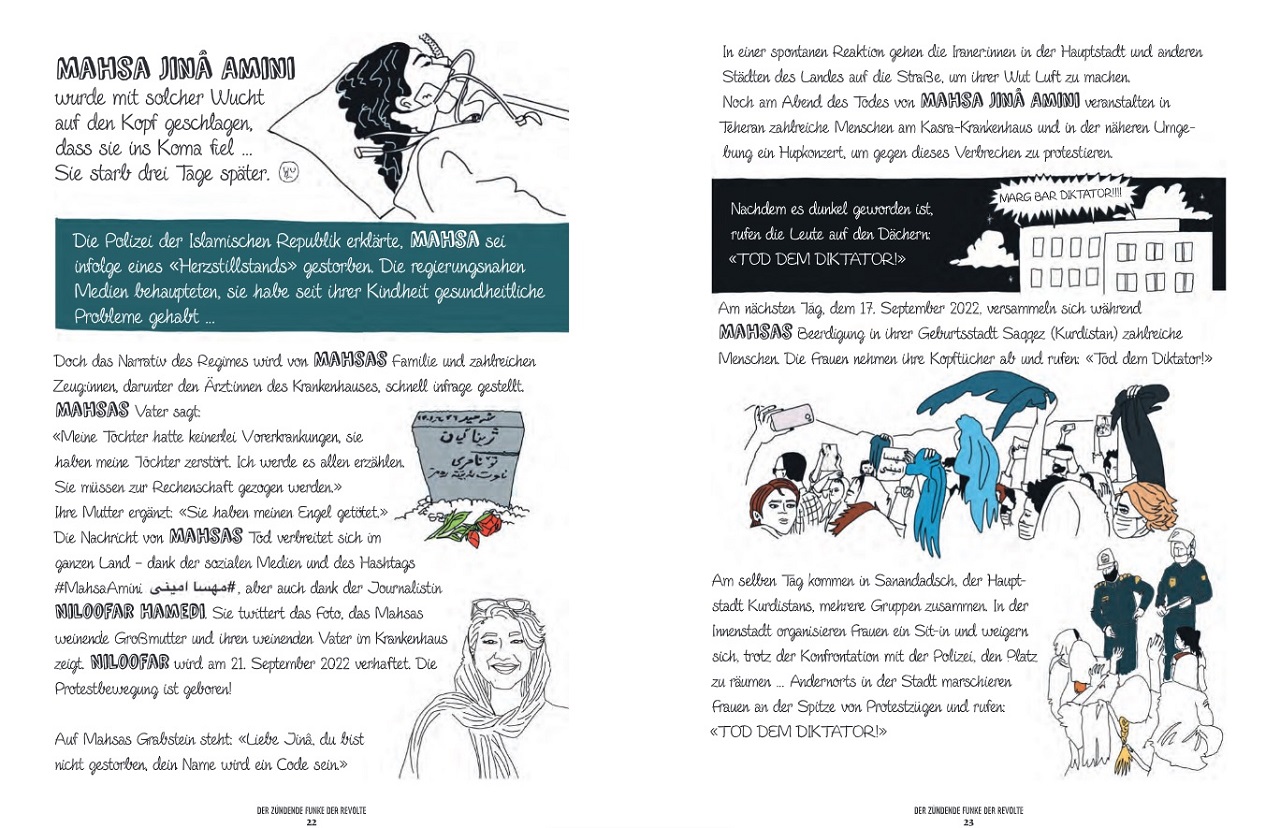 Frau, Leben, Freiheit - Graphic Novel von Marjane Satrapi