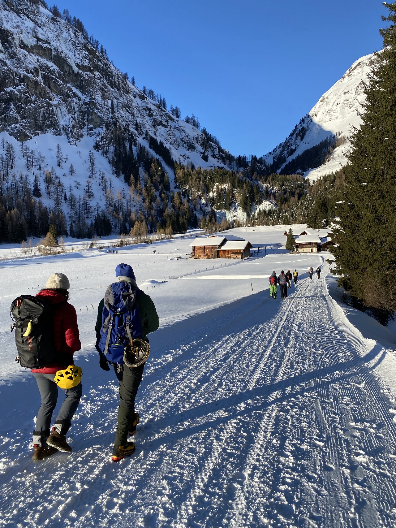 Eisklettern in Osttirol