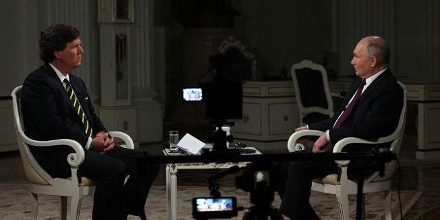 Putin im Interview mit Tucker Carlson