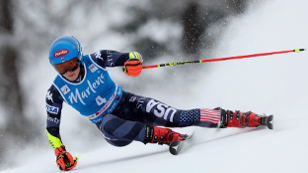 Lindsey Vonn beim Skifahren