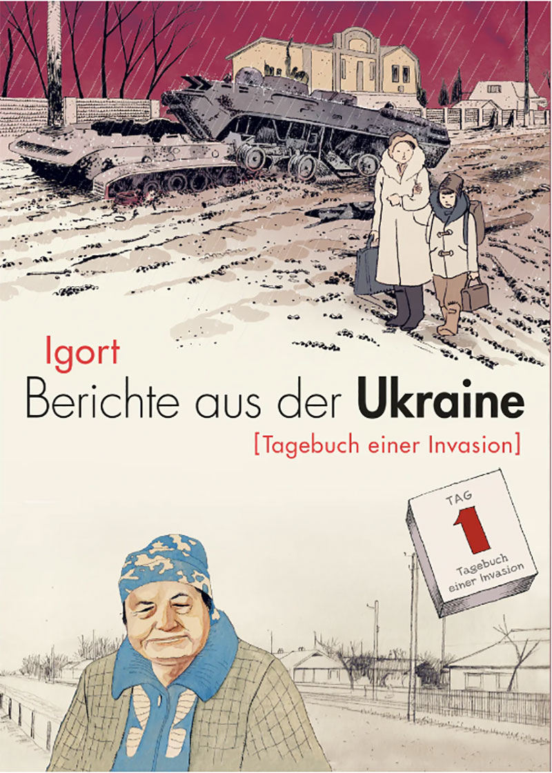 Buchcover "Tagebuch einer Invasion"