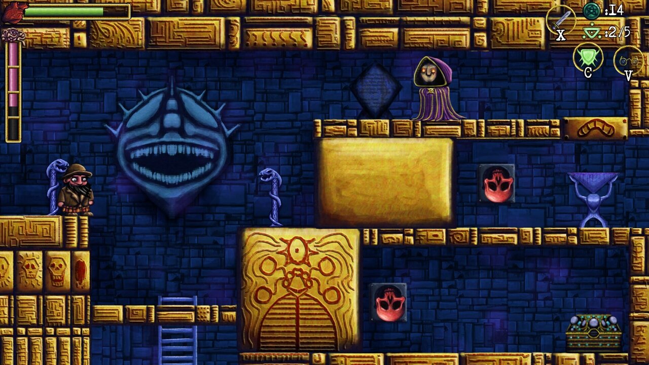Screenshot aus dem Computerspiel "Eldritchvania"