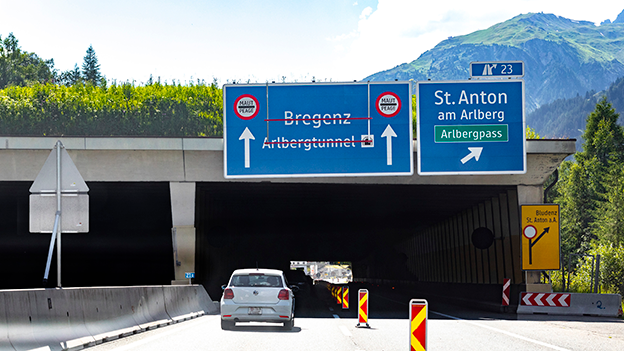 Sperre Arlbergtunnel
