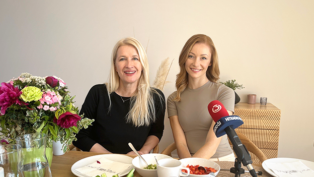 ESC-Starterin Kaleen in Frühstück bei mir mit Claudia Stöckl